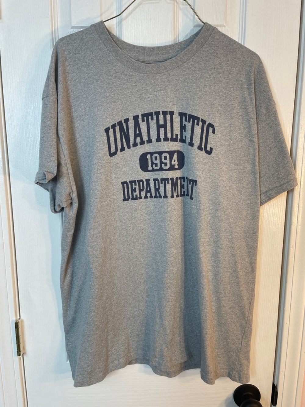 Unathletic Department 1994 Mens Grey Graphic Tee.